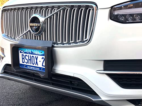 Image of BumpShox - The Original Front Bumper Guard & Front Bumper Protection License Plate Frame. Tougher Than Steel! (BumpShox XXL Plus (2.5 inch Thick))