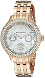 Tommy Bahama Women's 10018330 Waikiki Dream Multifunction Rose Gold-Tone Watch with Crystal Markers