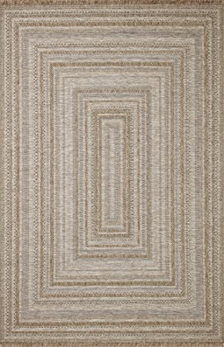 Image of Loloi Dawn Natural 6'-4 inch x 9'-2 inch Area Rug