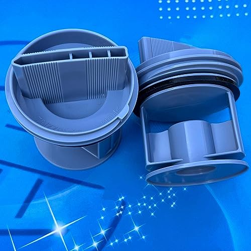 Image of Washing Machine Drain Pump Filter Water Pump Cap Knob Parts for Washer|Washing Machine Drain Pump Filter - Replacement PP Filter Screen Plug for Washers