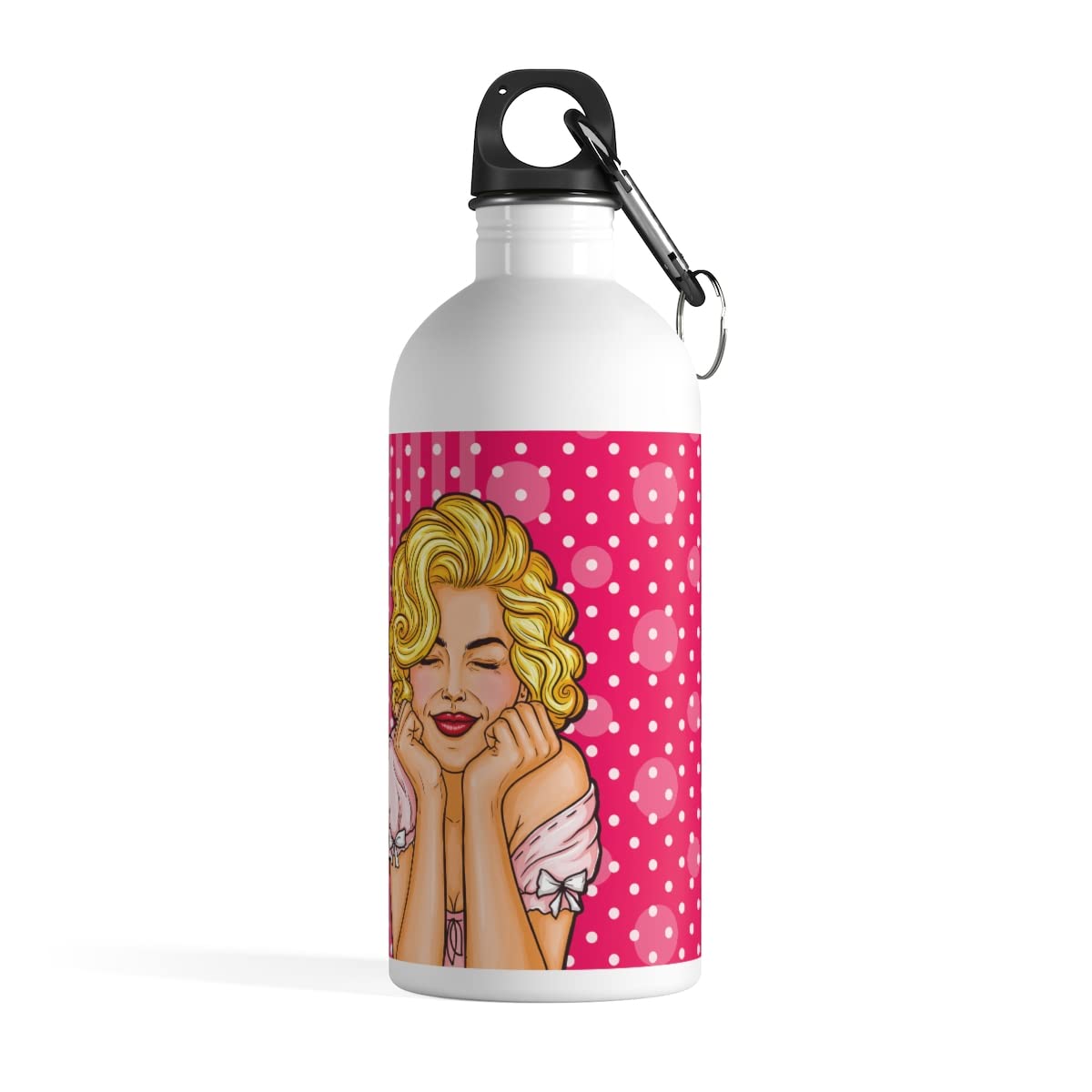 Tediline Printed Metal Sipper Bottle,Pop,Art,Movie,Cinema,Film,TV,Trendy,Cute,Girl