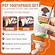 Zahnpasta Hund, Katzen Zahnpasta, Hundezahnpasta Gegen Zahnstein, Zahnpasta Katze, Dog Toothpaste, Enthält eine Zahnbürste zur Vorbeugung von Plaque und Zahnstein und für Frischen Atem, 100G