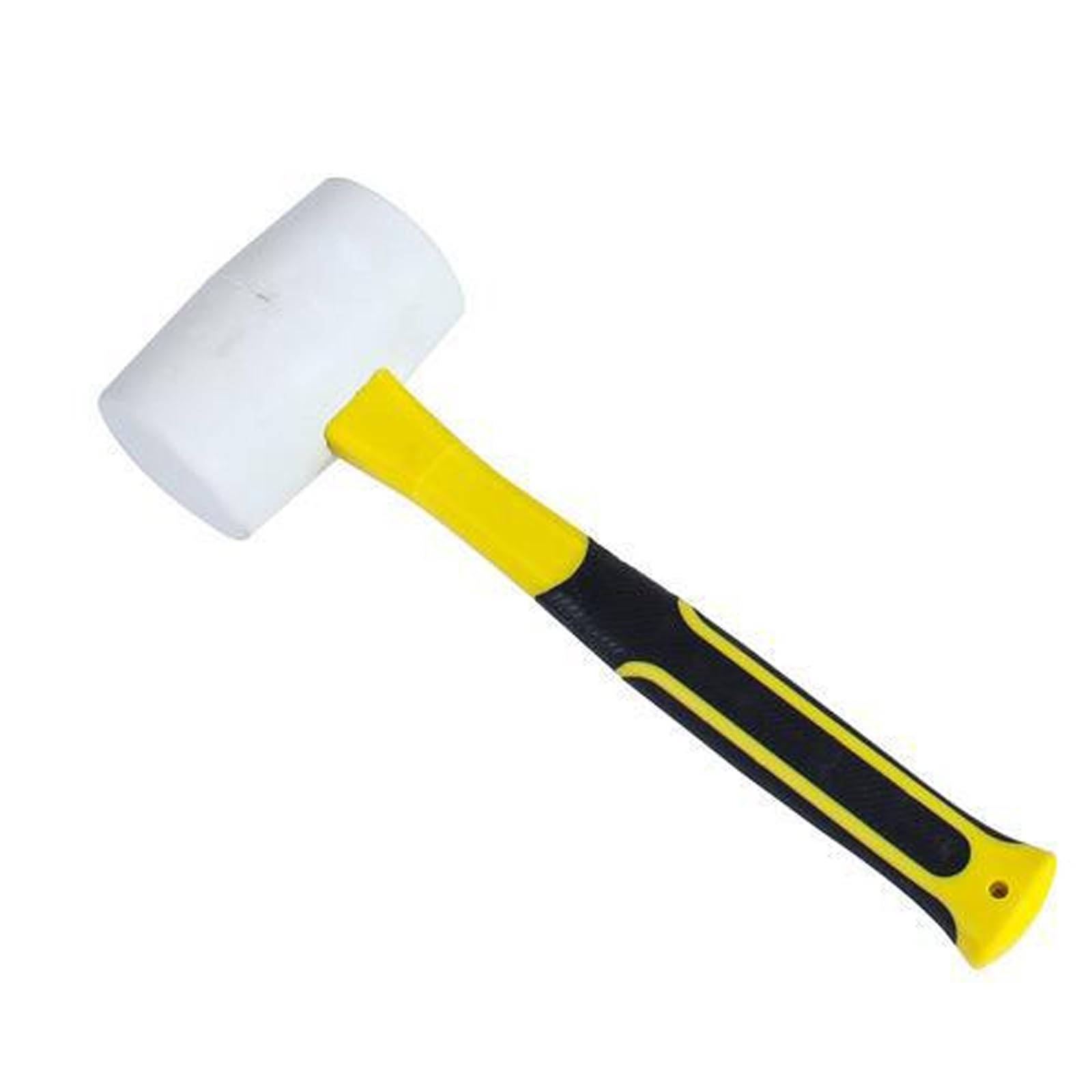 Kaccde C Impacts Fiberglass Handle Rubber Mallets 5Kg Force Nonslip Grip Suitable For Art Projects And Garage Maintenance Nonslip Grip Mallets