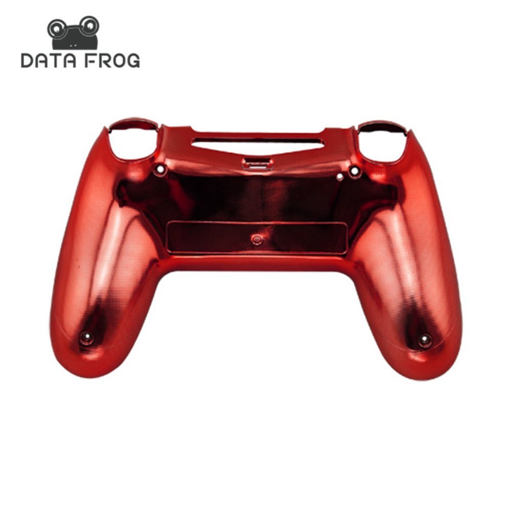 Coque Personnalisée Pour Manette PS4 Dualshock 4 - Custom Aérographe COD 3 (Orange/Noir)