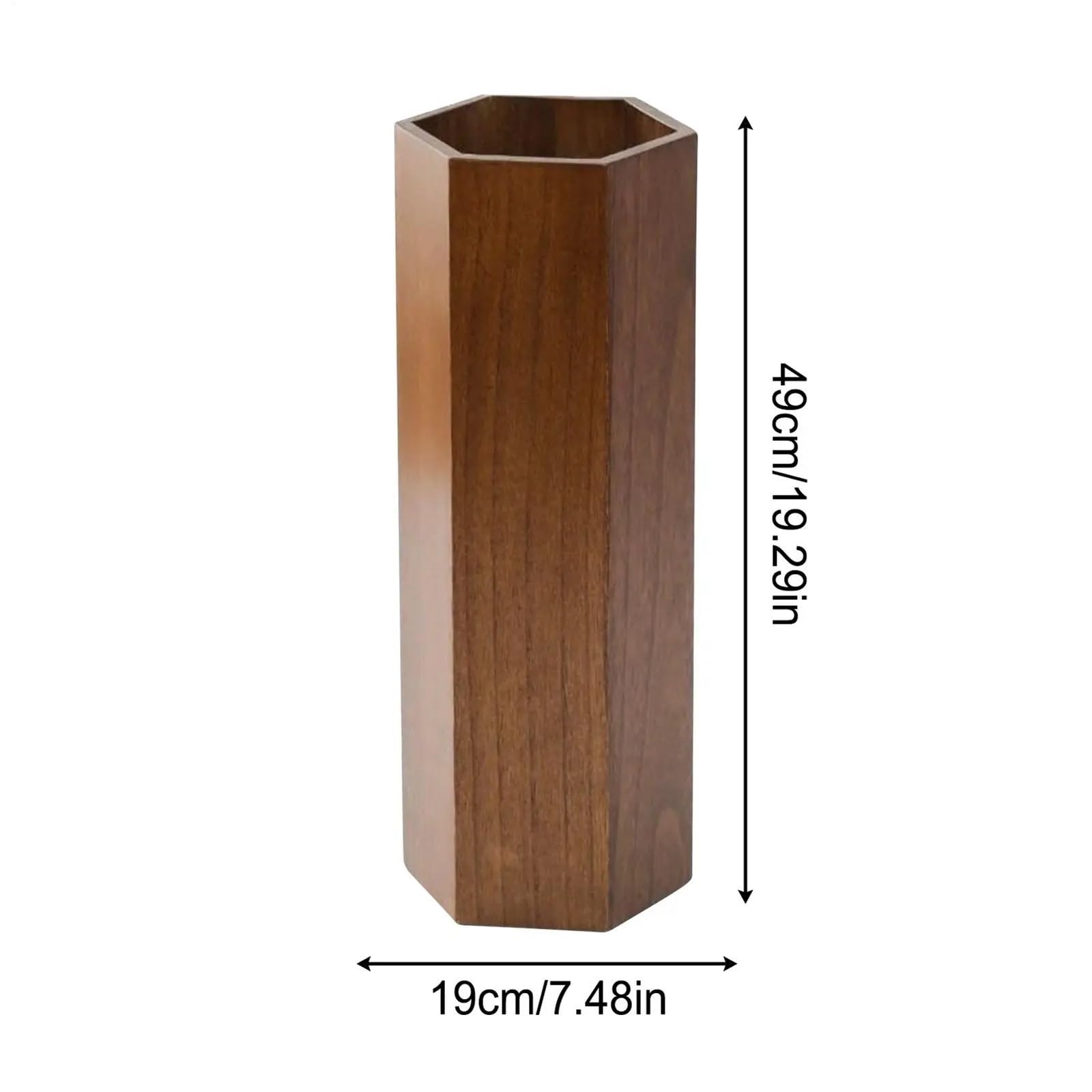 Soporte for paraguas for entrada, soporte de madera, cubo for sala estar, garaje, interior, Hotel, restaurante