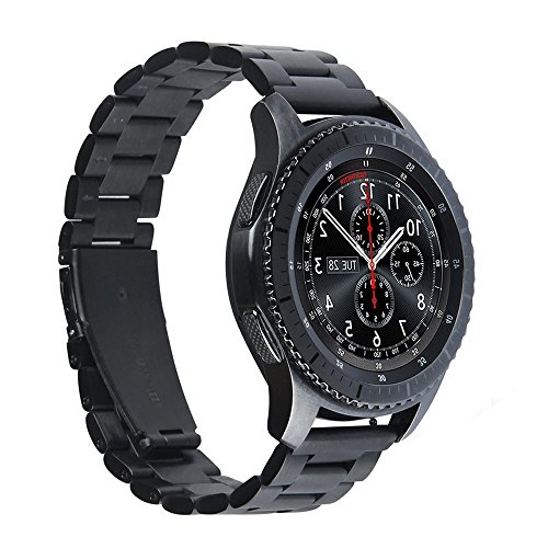 Samsung Gear S2 Classic R732 Bands, Quick Release Pins Threeeggs Stainless Steel Watch Band