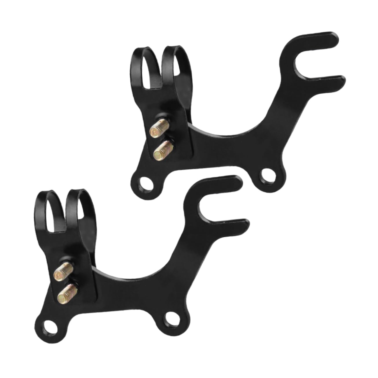 CLISPEED Bremsadapter Für Fahrräder Einstellbare Disc Brake Halterungen Für Gewöhnliche Und Mountainbikes Carbonstahl Zubehör Für Radfahrer
