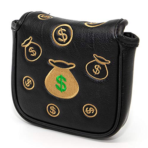 barudan golf US Dollar Pouch Gold Heel Shaft Mallet Cover Square Mallet Putter