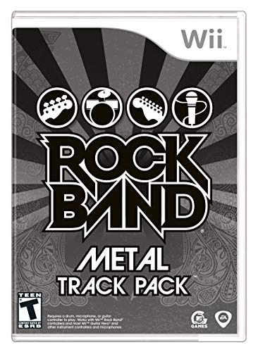 Image of Rock Band: Metal Track Pack - Nintendo Wii (Renewed)