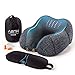 Produktbild AIRTH® Reise-Nackenkissen Nackenhörnchen aus Memory-Foam, ergonomisches Reisekissen für Flugzeug, Auto, Zuhause und Büro | Deutsche Marke