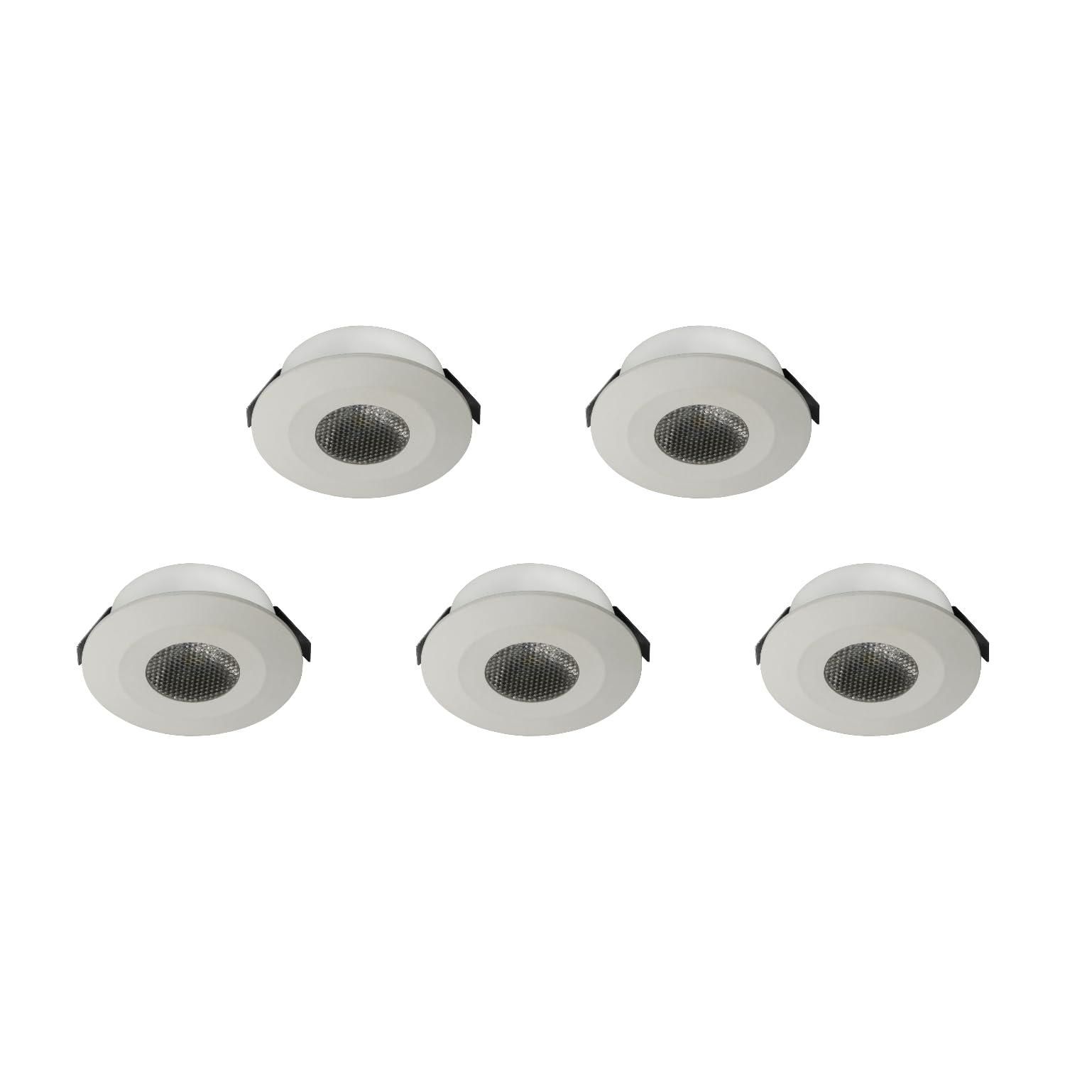 Panasonic 2 Watt LED Spotlight | 2W LED Spotlight for Cabinets & Wardrobes | Cutout - 35mm (Warm white - Pack of-5)-image-30
