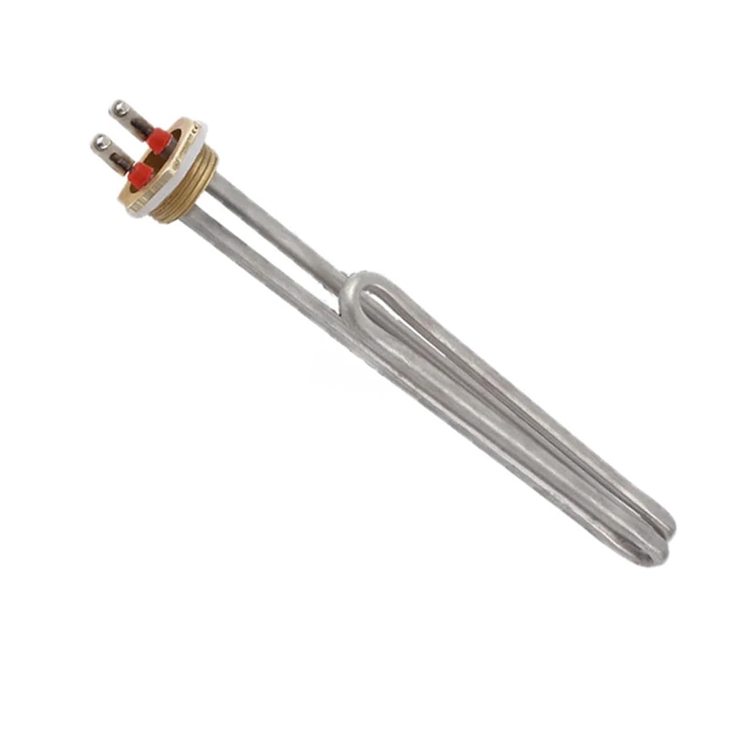 DN25 32mm Brass Flange Heating Element 1.0 Foldback Electric Heat Tube(1000W 220V)