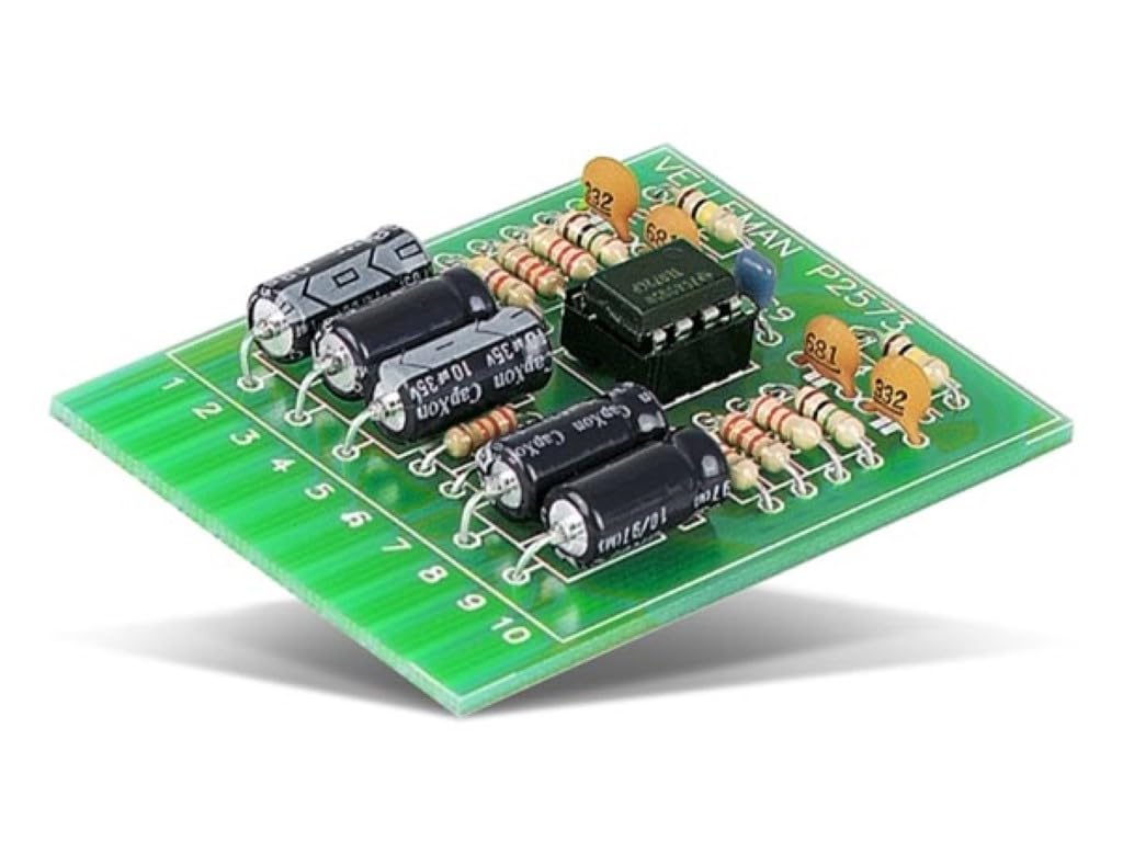 Whadda Kit di saldatura preamplificatore RIAA stereo
