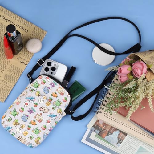 TOBGBE Farming Country Adventure Gaming Inspired Zipper Messenger Bag Junimo Planter Gift Farm Fishing Lovers Gift4