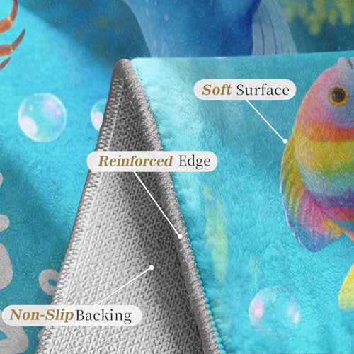 Tapete decorativo Ocean 2x3 para sala y dormitorio miniatura 6