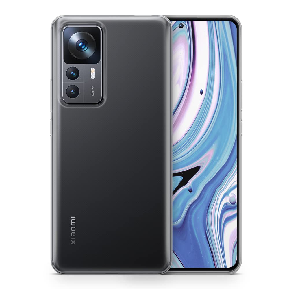 Babaco Premium Clear mobile phone case for Xiaomi 12T/12T Pro/K50 Ultra optimally adapted to the shape of the mobile phone, crystal case made of TPU
