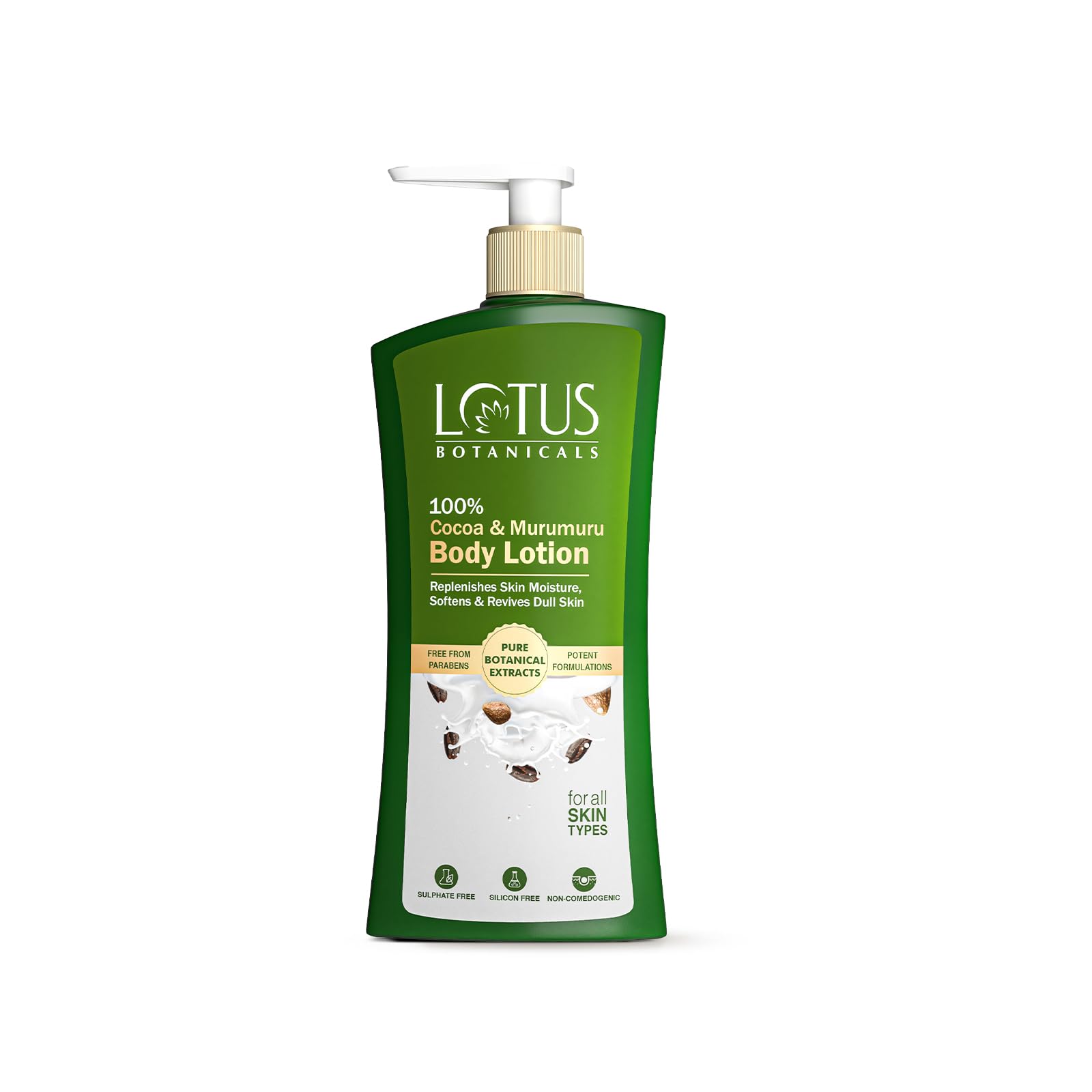 Lotus Botanicals 100% Cocoa & Murumuru Body Lotion 280ml | Replenishes Skin Moisture Softens & Revives Dull Skin ||No Parabens |All Skin Types |280 ml-picture-45