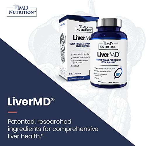 1Md Nutrition 1MD1028 1Md Livermd - Liver Support Supplement thumb #2