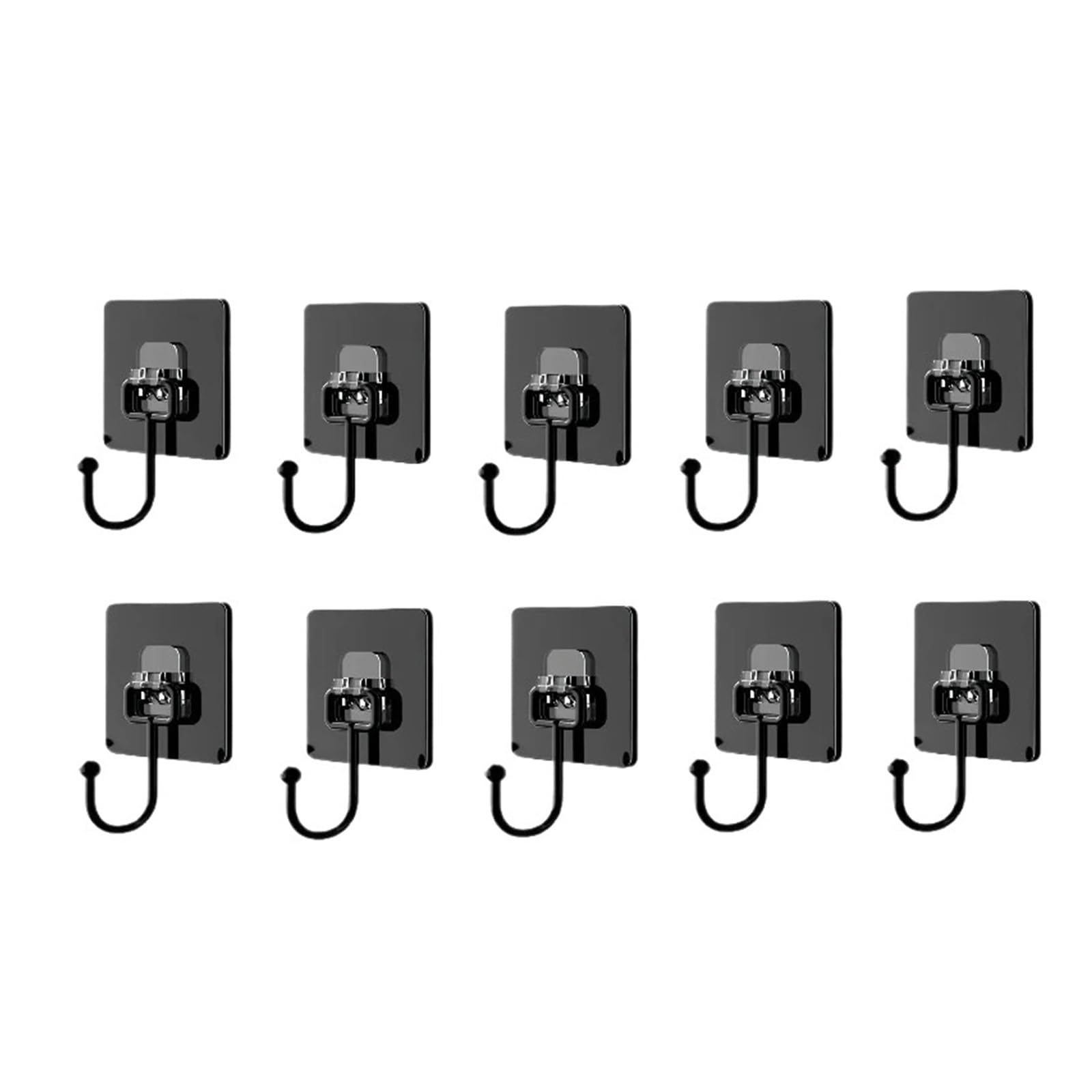 ZGUOUZANTYE Adhesive Hooks 22lbs For Kitchen Bathroom