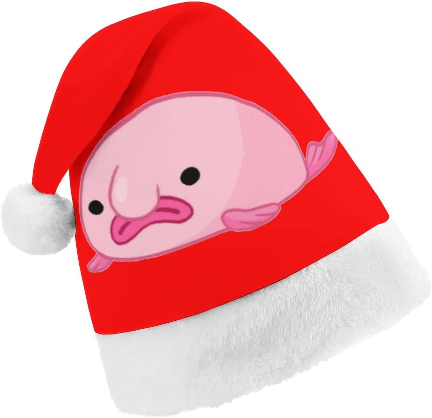 Tap Tap Fish Christmas 2022 How To Get To Blob Fish Amazon.com : Nudquio Pink Blob Fish Blobfish Christmas Hats Santa Hat For  Xmas Holiday Family Printed : Sports & Outdoors