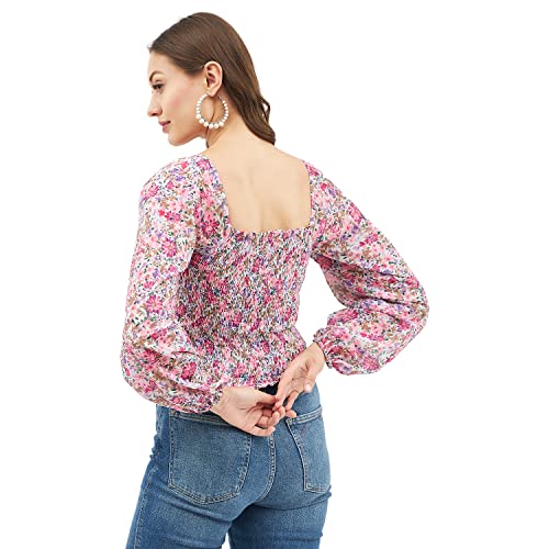 Image of Harpa Women's Floral Fitted TOP