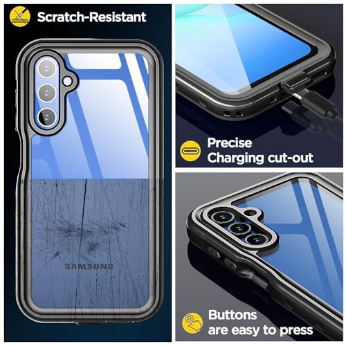 Coque étanche Samsung A17 antichoc et antipoussière intégrale 360 - 6