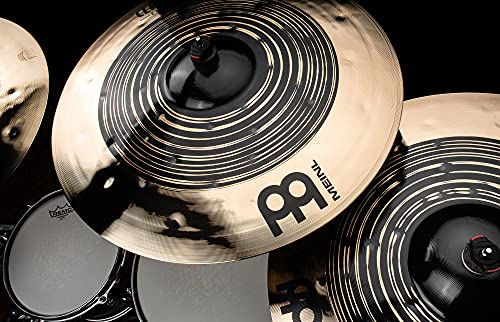 Meinl Cymbals Classics Custom Dual 20" Crash Cymbal voor Drumset, Donker/Briljant — Made in Germany — B12 Bronze, 2 jaar garantie, (CC20DUC) - Image 6