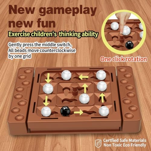 Orbital Logic juego de mesa de estrategia para 2 jugadores miniatura 3