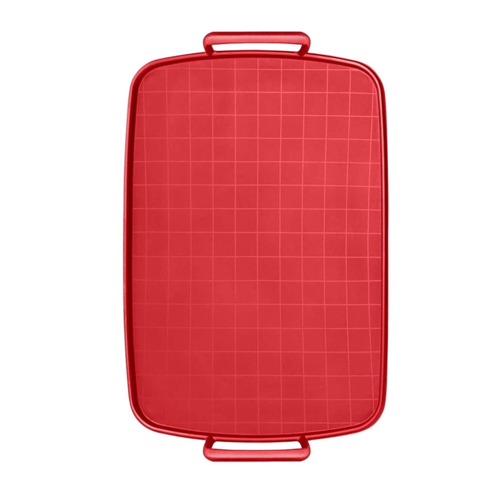 Clicitina Backpad Painted Pad Cake Mould Baking Tool Pan Tray Silicone Kitchen, Dining Room & Bar FOp221 (Red, One Size)