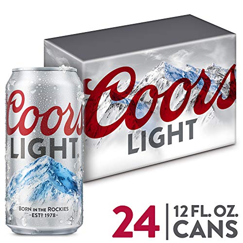 Coors Light Beer 24pk/12 fl oz Cans BrickSeek