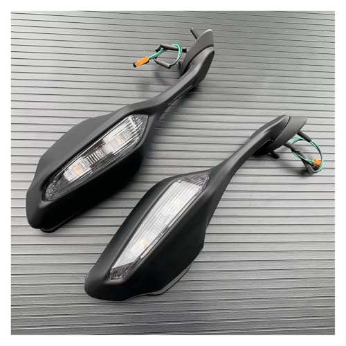 Espejos manillar moto para CBR1000RR 2017-2020 con intermitentes LED integrados 2