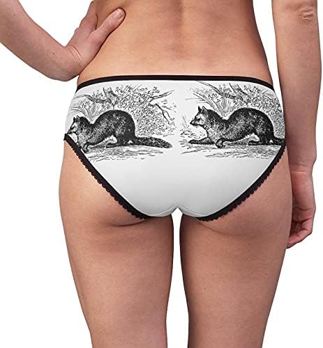 Sable Sneaking Panties, Sable Sneaking Underwear, Briefs, Cotton Briefs, Funny Underwear, Panties For Women
