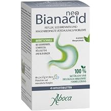 Aboca Neobianacid 45 Tablets Acidity Reflux Digestion 1, 55 g