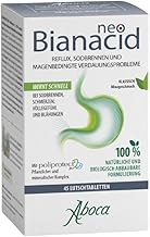 NeoBianacid Tablets - For Reflux, Stomach Acid, Heartburn & Stomach Pain - Natural Medical Device by Aboca