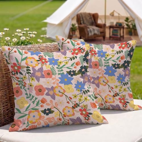 �N�b�V�����J�o�[�s���N�h�� ���O 2���Z�b�g 30x30 cm ���l�� ���ʈ�� ���� ���O�p �N�b�V���� �P�[�X ���� �O ���p �A�E�g�h�A �L�����v �x�����_ �� �e���X �\�t�@�[�p (���F) 3Z-254
