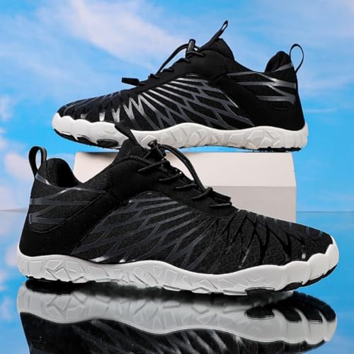 Thickened Hike Shoes Footwear Barefoot Womens,Zero Drop Barefoot Wide Toe Casual Fitness Sports Hiking Shoes Men's and Women's4