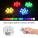 StillCool Submersible LED Lights, 4 Pack IP68 Waterproof Pool Lights, 16 Color Changing Battery Operated Pond Lights, Pefect for Vase, Bucket, Pumpkin, Hot Tub, Fish Tank, Wedding, Christmas Decor