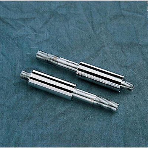 Orange Cycle Parts Pair of Chrome Turn Signal Mounting Studs - Coarse threaded - 5/16in-18 x .407in for Harley