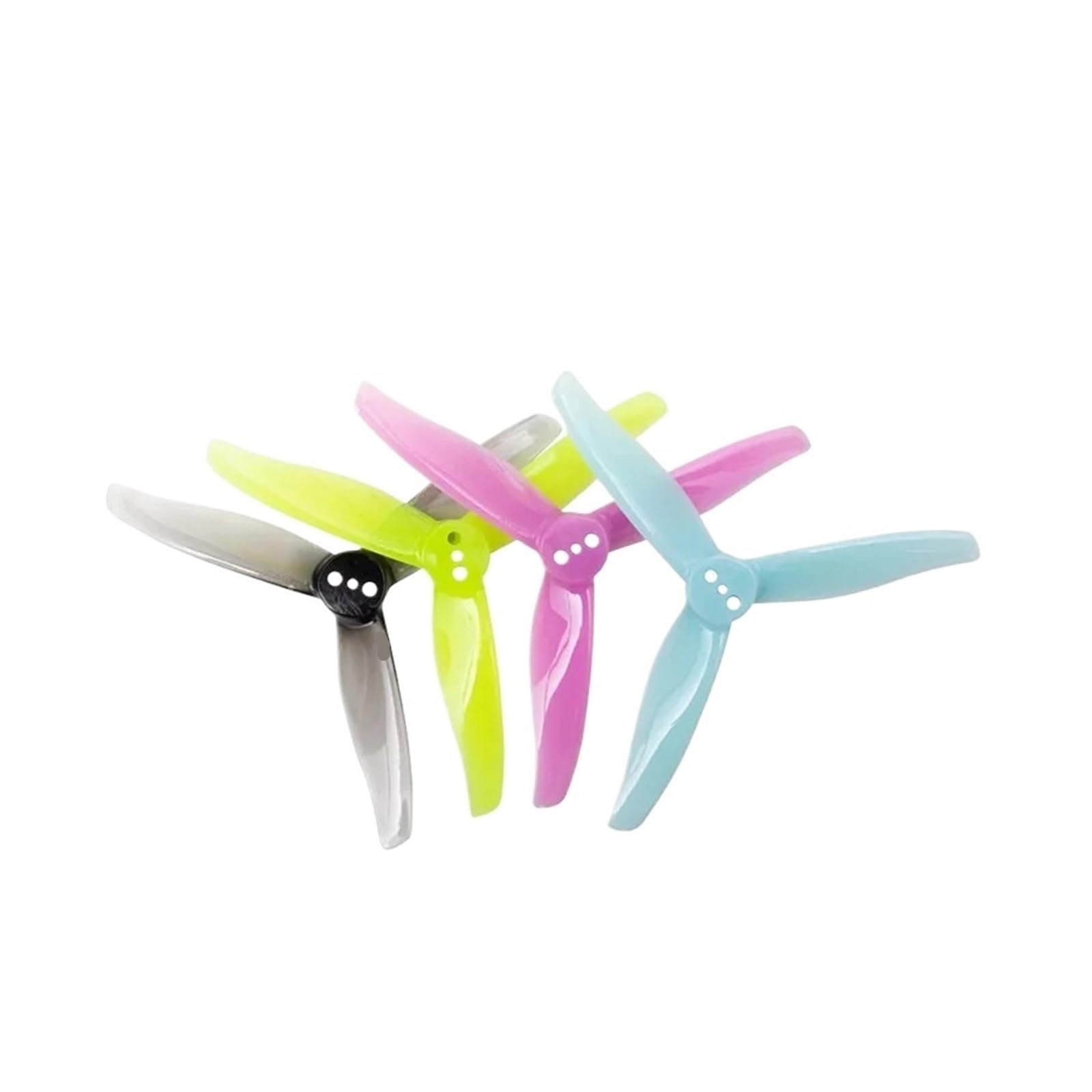 Hélice de 3 palas 3016 3X1.6X3, compatible con Gemfan, Drone(6pairs 1.5mm Blue)