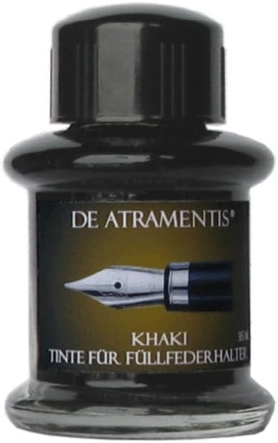 De Atramentis handmade ink Khaki