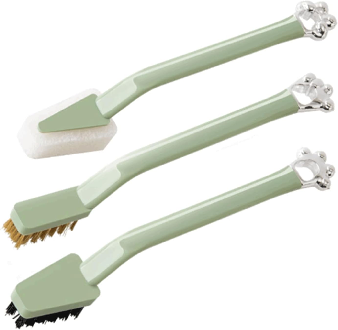 Multipurpose Groove Gap Cleaning Brush Household Kitchen Cleaning Brush 3-Pack Set Multifunctional Cleaning Brush Strong