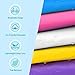 Rain Poncho for Kids (2 Pack), Reusable EVA Children Raincoat Ponchos Rain Jacket with Hood for 6-14 Girls Boys (Multicolor 5 Pcs)