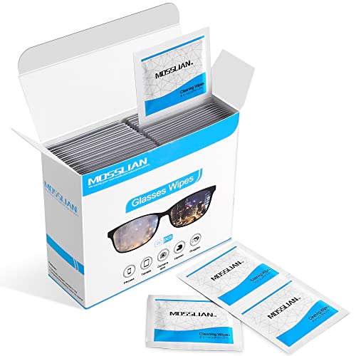 MOSSLIAN Toallitas de Limpieza para Pantalla del Teléfono, computadora, Teclado, Escritorio, anteojos, Espejo retrovisor, 80p
