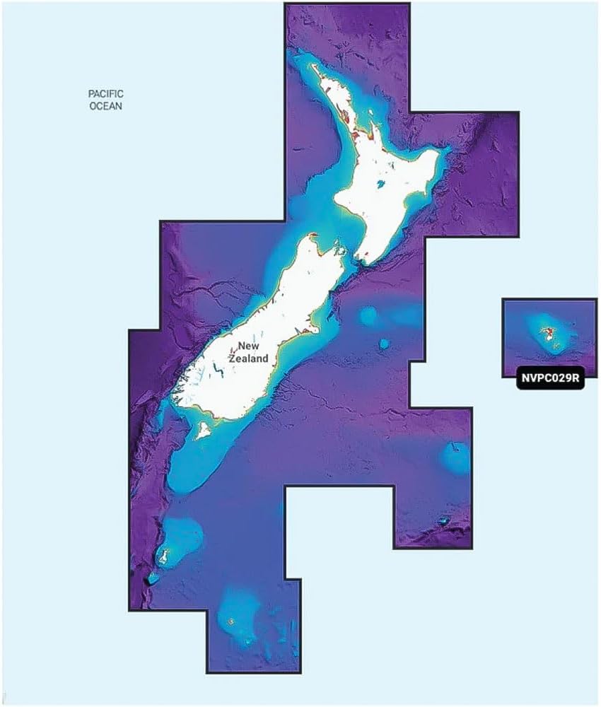 Navionics Navionic+ New Zealand Marine Charts