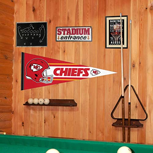 Wincraft 40990420 Kansas City Chiefs Official 30 Inch Large Pennant thumb #1