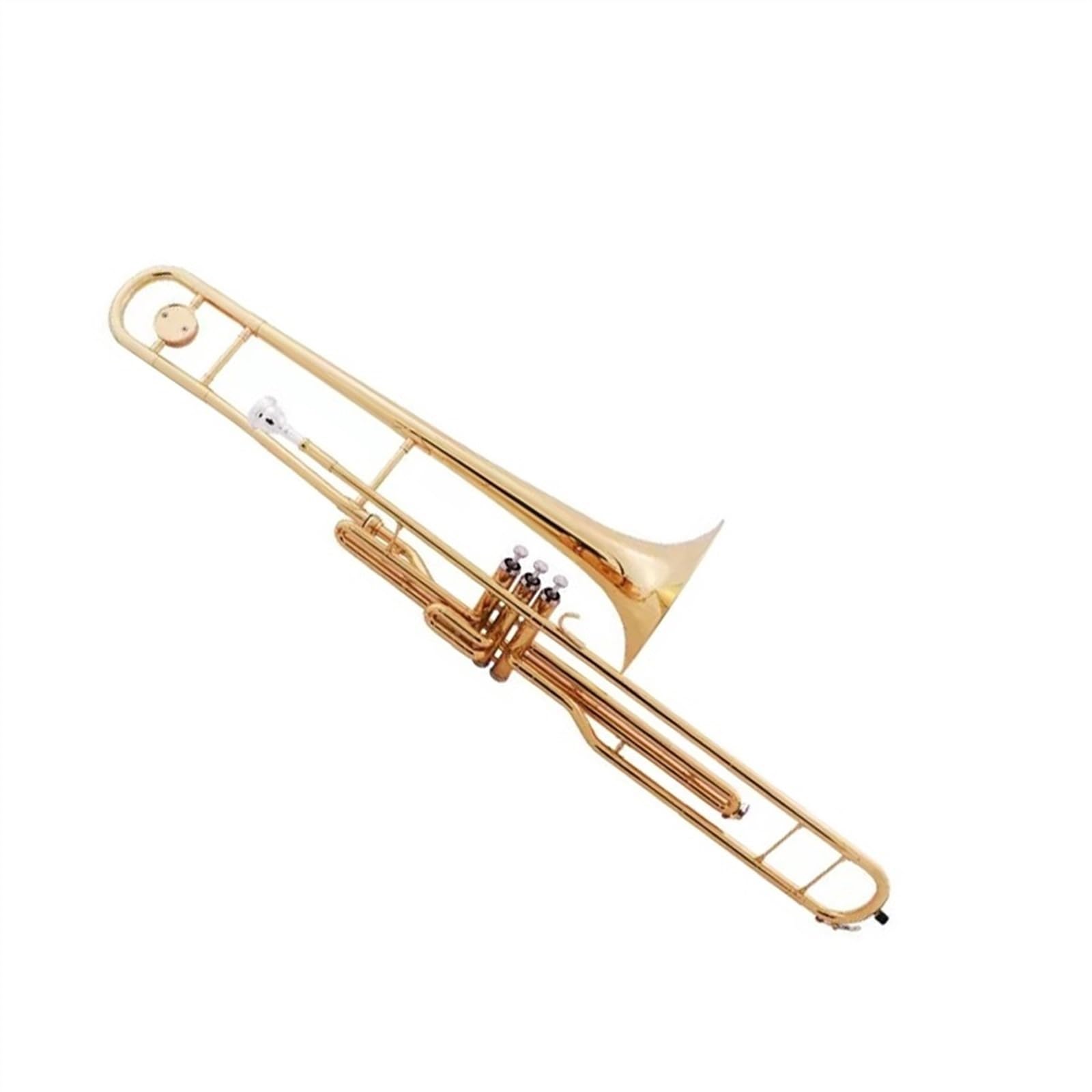 Trombones Instrumentos musicales Instrumento De Trombón De Pistón De Llave Vertical Plana Para Principiantes Actuación Profesional Marcha B