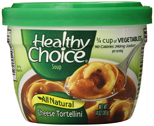Healthy Choice Cheese Tortellini Soup, 14 Ounce (Pack of 8)