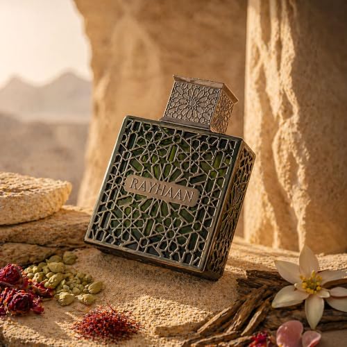 Image of RAYHAAN Terra - Spicy, Woody, Amber, Oriental - Eau de Parfum Spray Long-Lasting Fragrance for Unisex, 3.4 Ounce / 100 ml