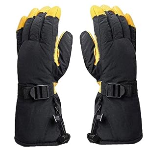 FHKBB FHKBB Thermo-Skihandschuhe Winterhandschuhe Wasserdichtes winddichtes Ledermotorrad für Männer und Frauen Schwarz M. FHKBB FHKBB Thermo-Skihandschuhe Winterhandschuhe Wasserdichtes winddichtes Ledermotorrad für Männer und Frauen Schwarz M.