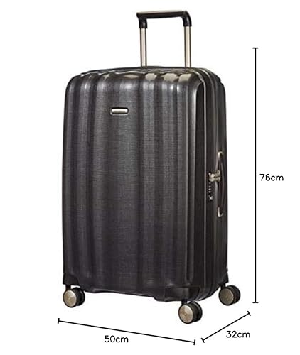 Samsonite Lite-Cube - Spinner L Maleta, 76 cm, 96 L, Gris (Graphite)